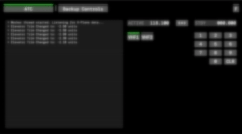 ATC and Backup Controls — NDA blurred